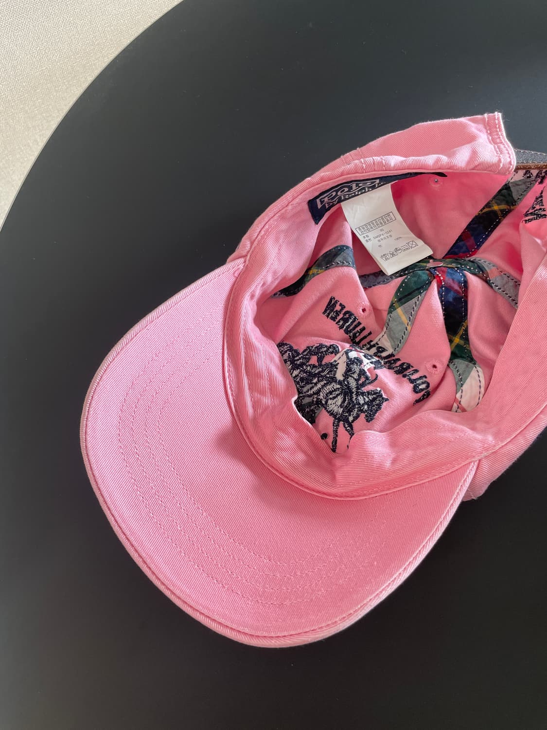 폴로랄프로렌 빅포니 블리커 핑크 볼캡 상품이미지7