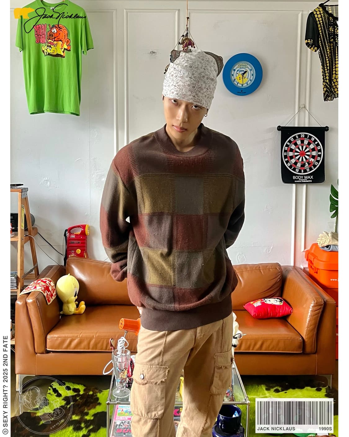 1990s Jack Nicklaus Wool Knit Sweater 상품이미지1