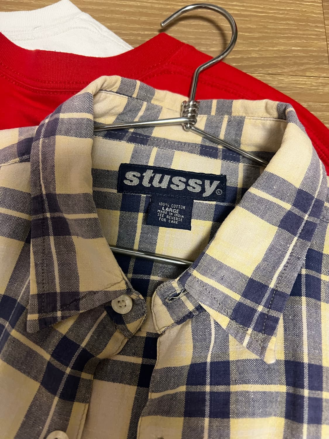 스투시 빈티지 체크셔츠 상품이미지2