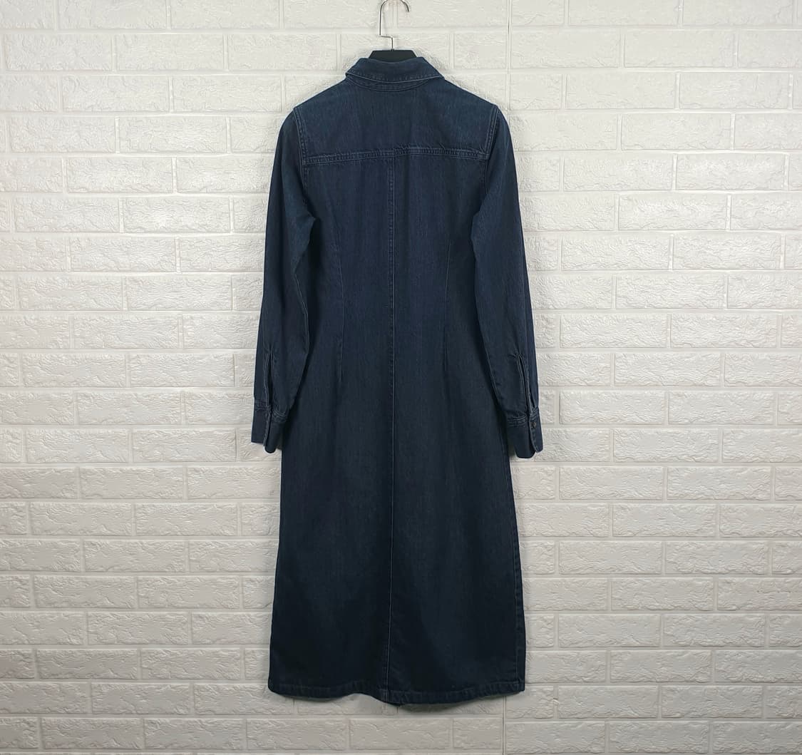 [66]자라 데님 셔츠 원피스 상품이미지4