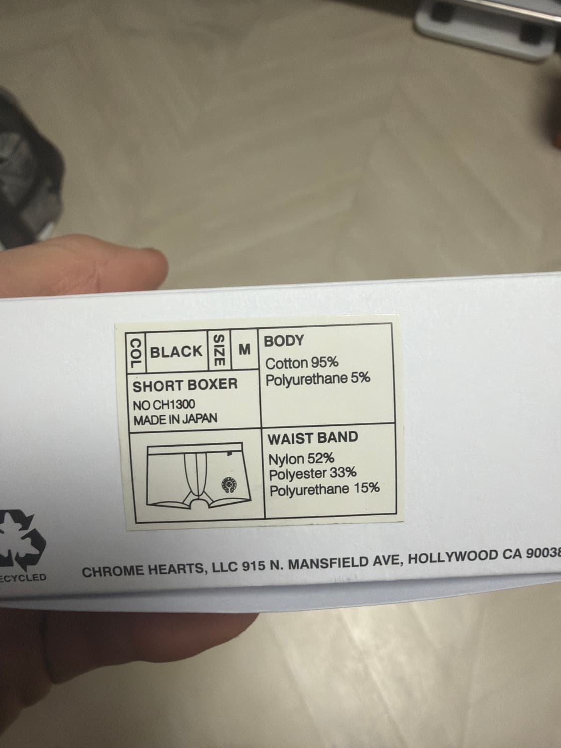 크롬하츠 팬티m 상품이미지2