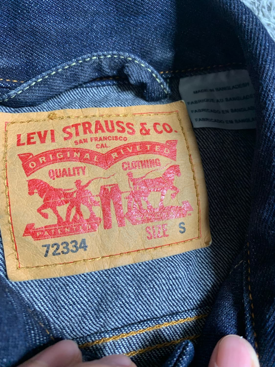 S)리바이스 트러커 청자켓 상품이미지3