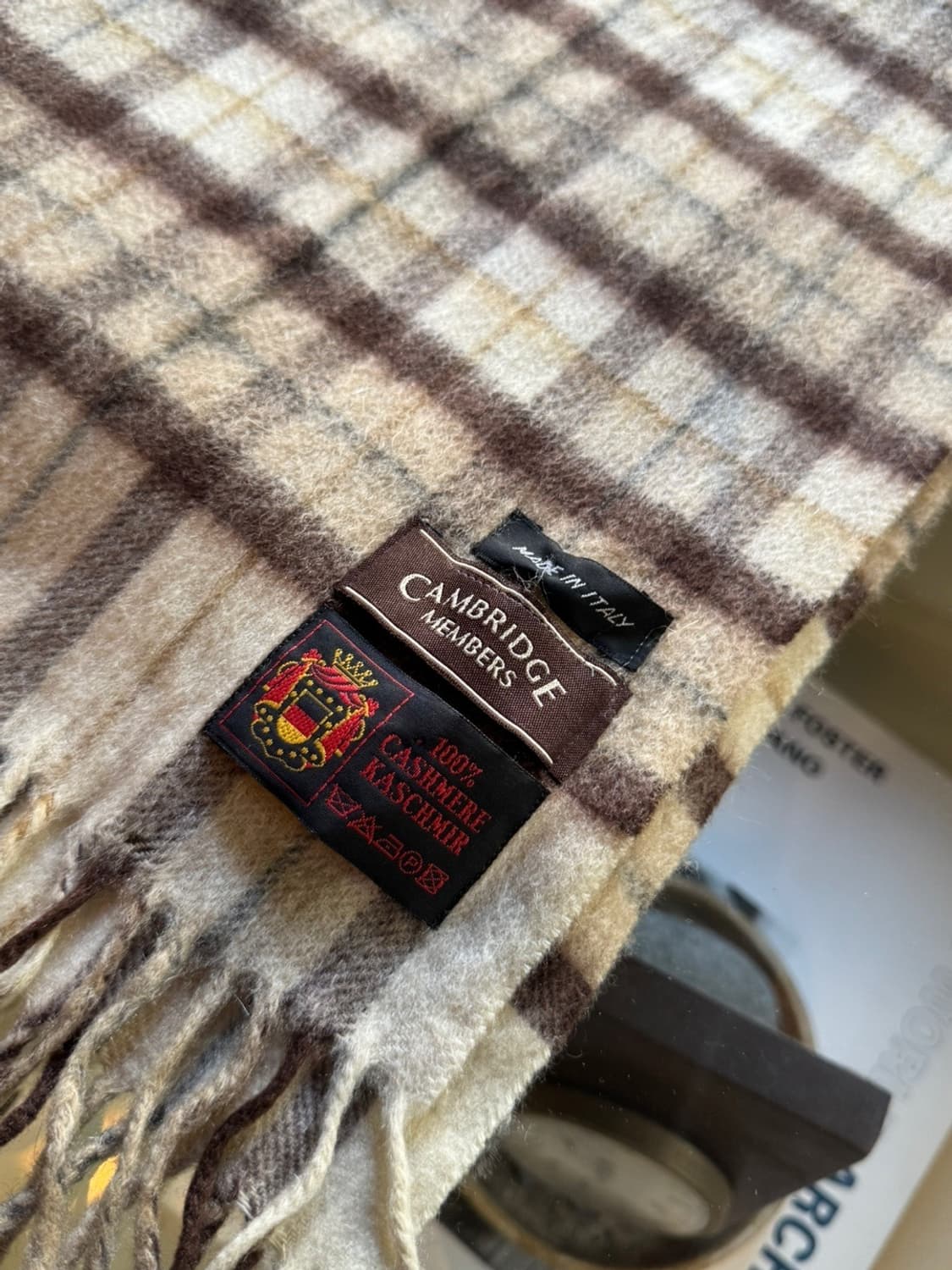 캠브리지 멤버스 캐시미어 머플러 상품이미지7
