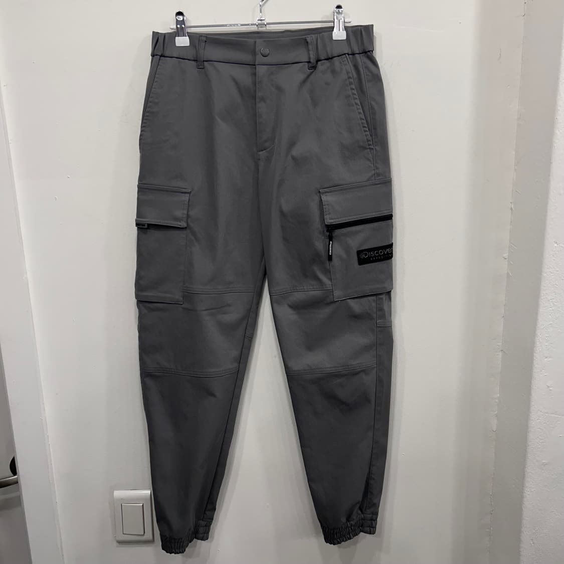 디스커버리 반밴딩 스판덱스 와펜 조거팬츠 상품이미지2