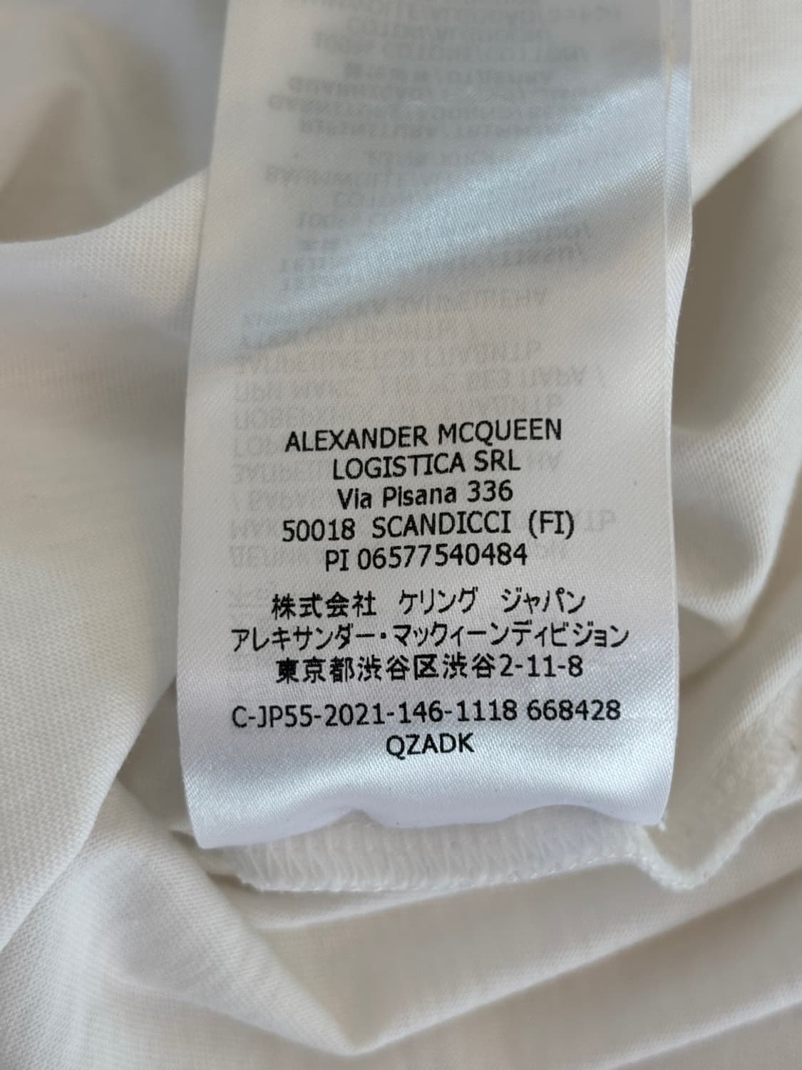 Alexander Mcqueen Round T 상품이미지8