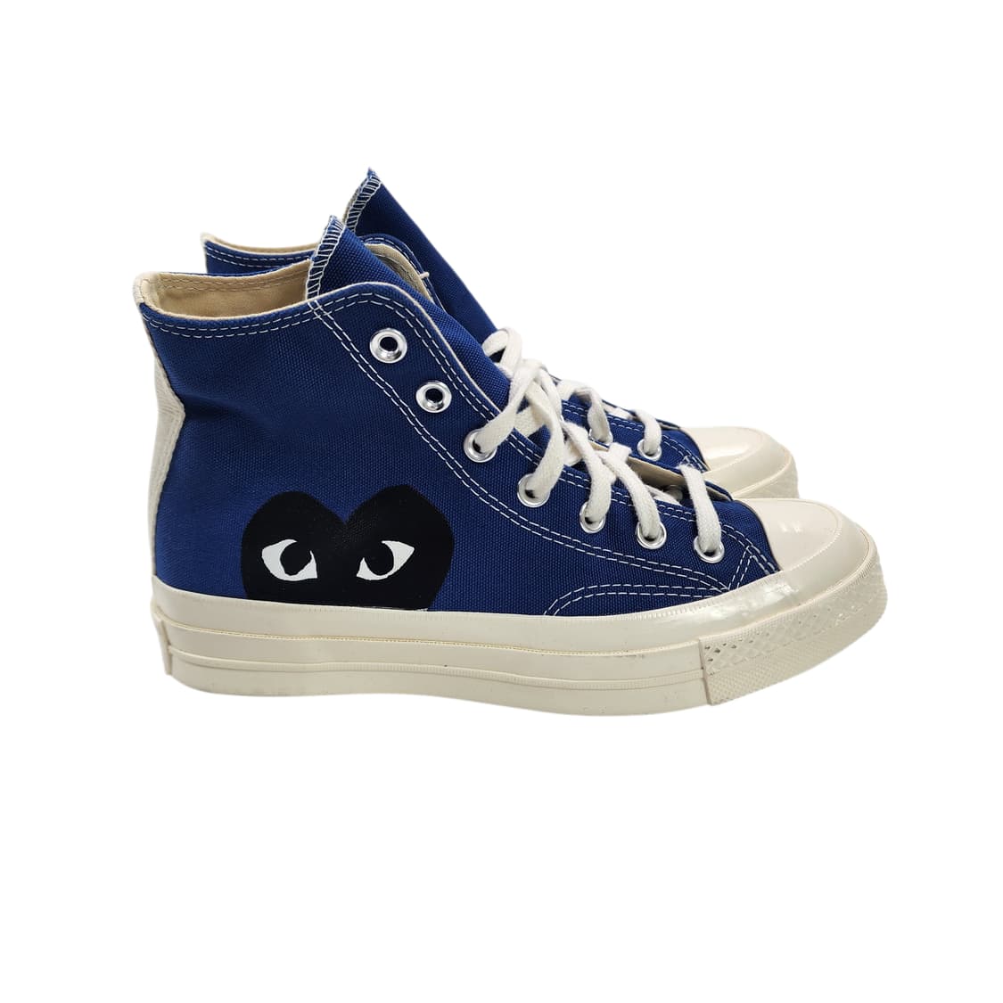 [245] 꼼데가르송X컨버스 척 70 하이 블루 쿼츠 상품이미지3