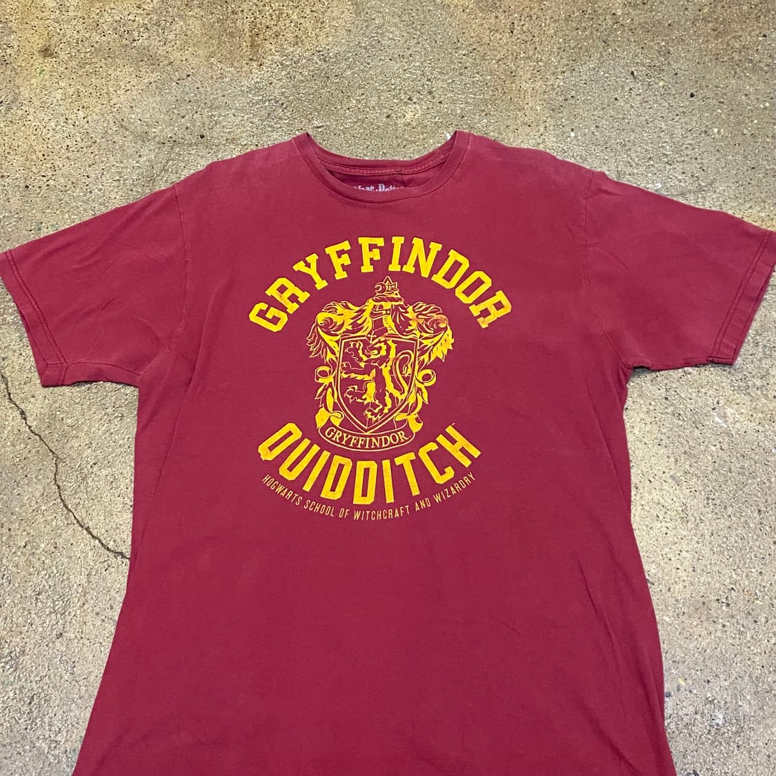 미국 빈티지 해리포터 그리핀도르 정식 굿즈티 반팔티 상품이미지3