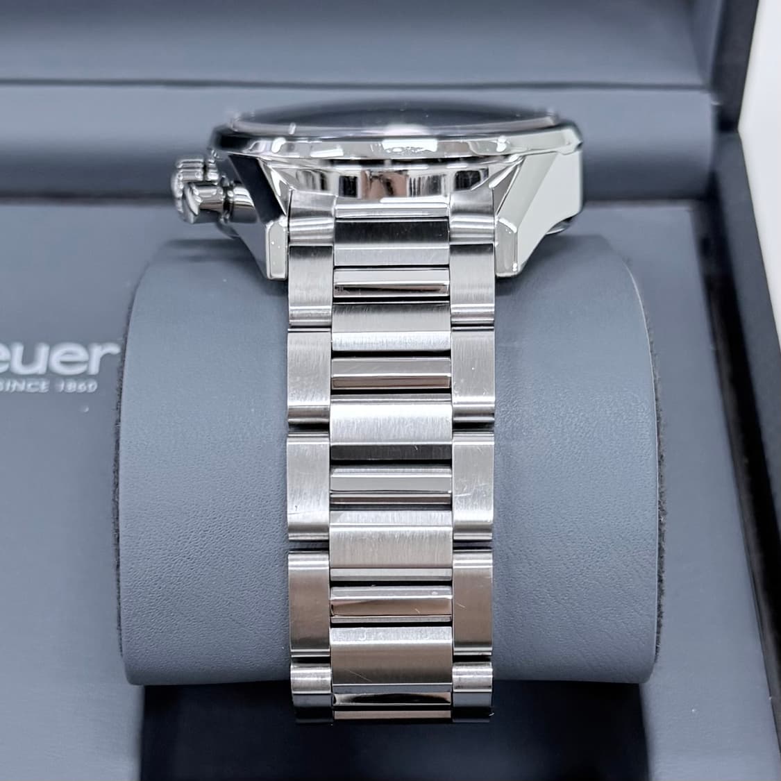 [S+급/41mm] 태그호이어 까레라 칼리버 16 청판 크로노그래프 시계 상품이미지8
