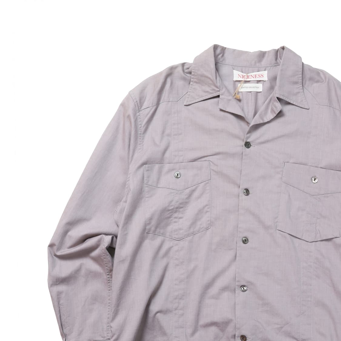 나이스네스 NIceness Cotton Pocket Shirt 상품이미지2