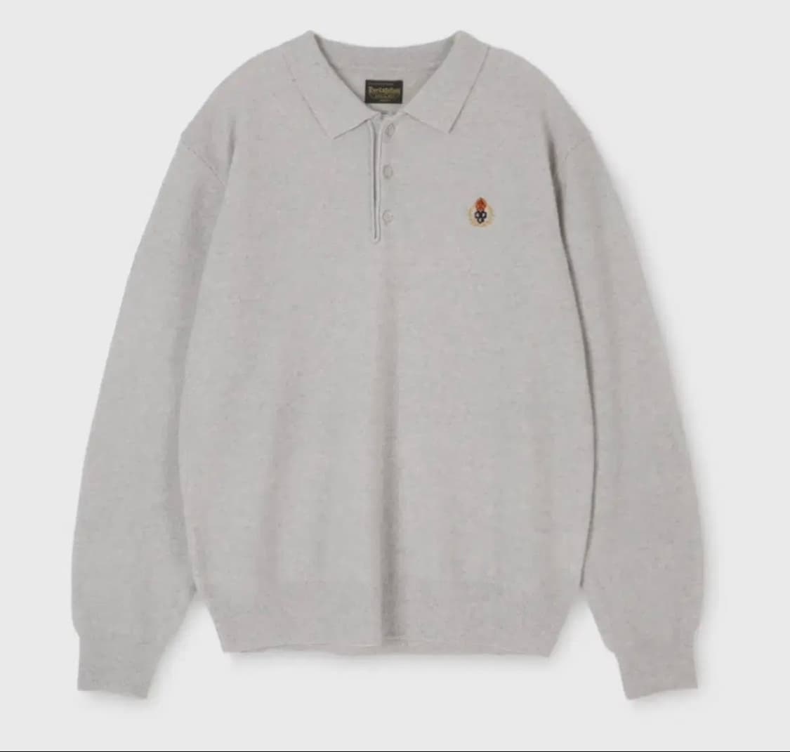 헤리티지 플로스 CREST WOOL POLO SHIRT 상품이미지1