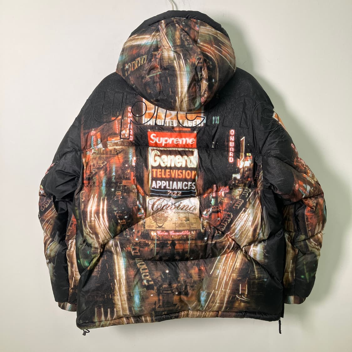 슈프림x노스페이스 800-필 하프 집 후드 풀오버 타임스퀘어 에디션 상품이미지2