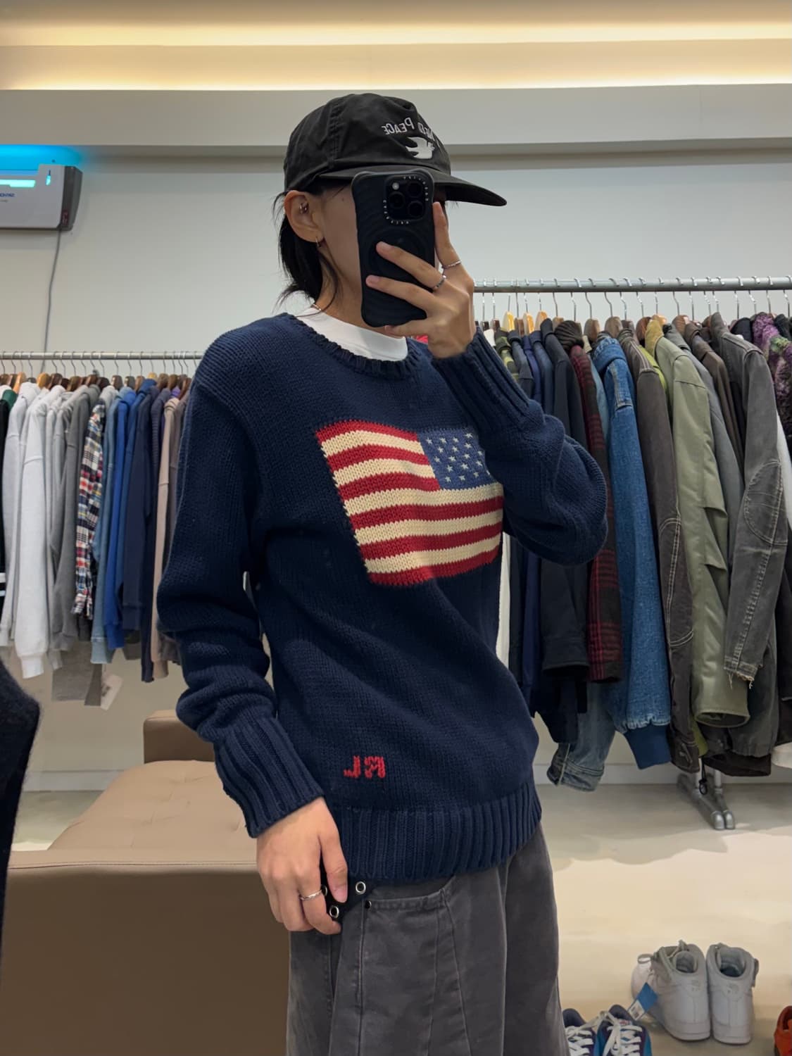 폴로 랄프로렌 성조기 니트 상품이미지6