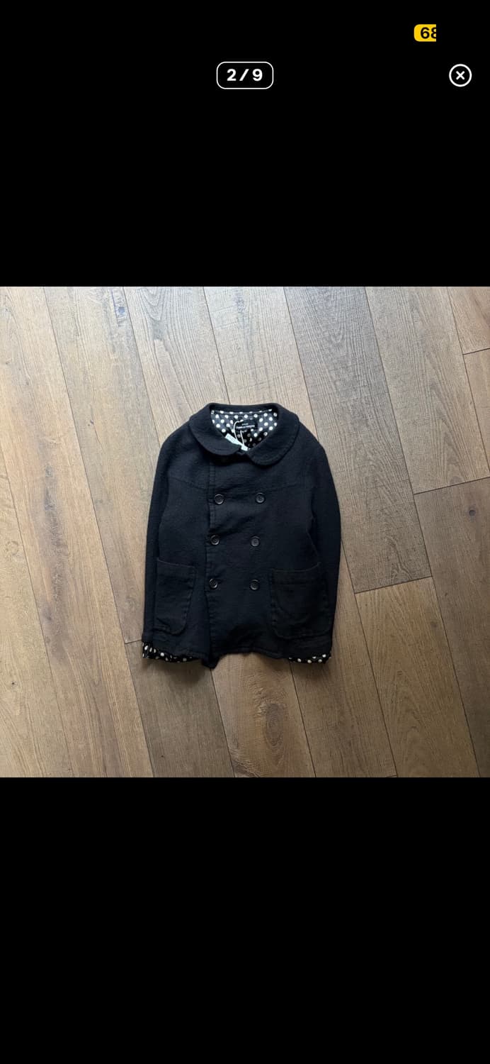 Double Button Fulling Wool Coat 상품이미지2