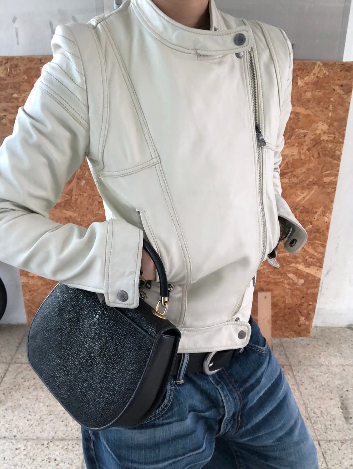 mini bag (stingray leather) 상품이미지8