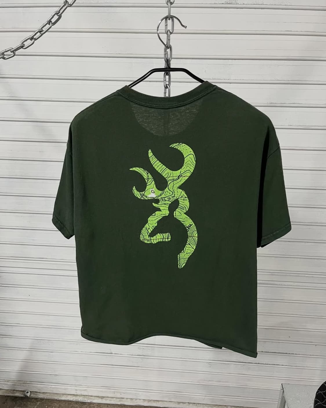 Browning printing crack tee 상품이미지3