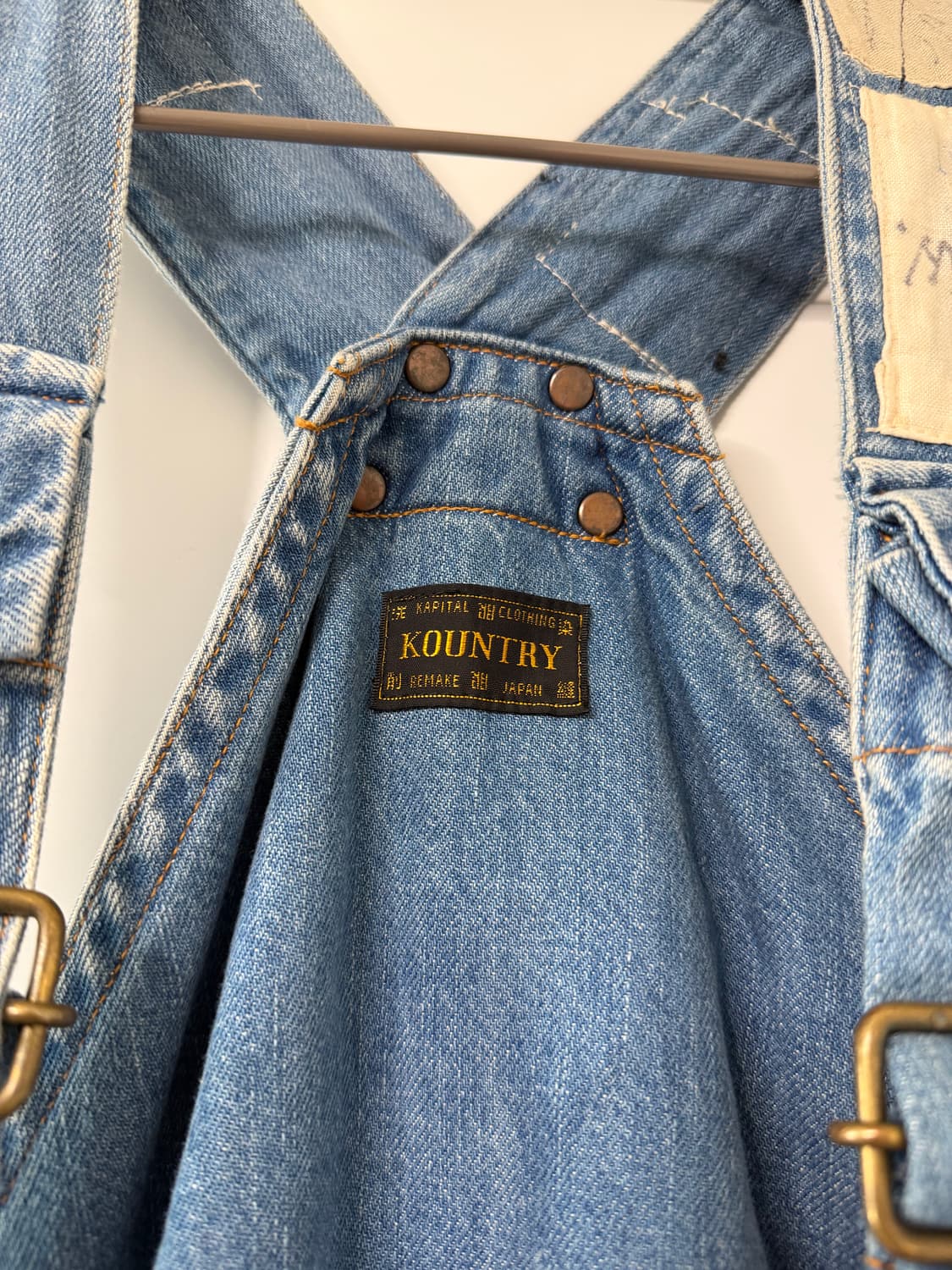 Kapital KOUNTRY 11.5oz 데님 피싱 베스트 Harbo 상품이미지2