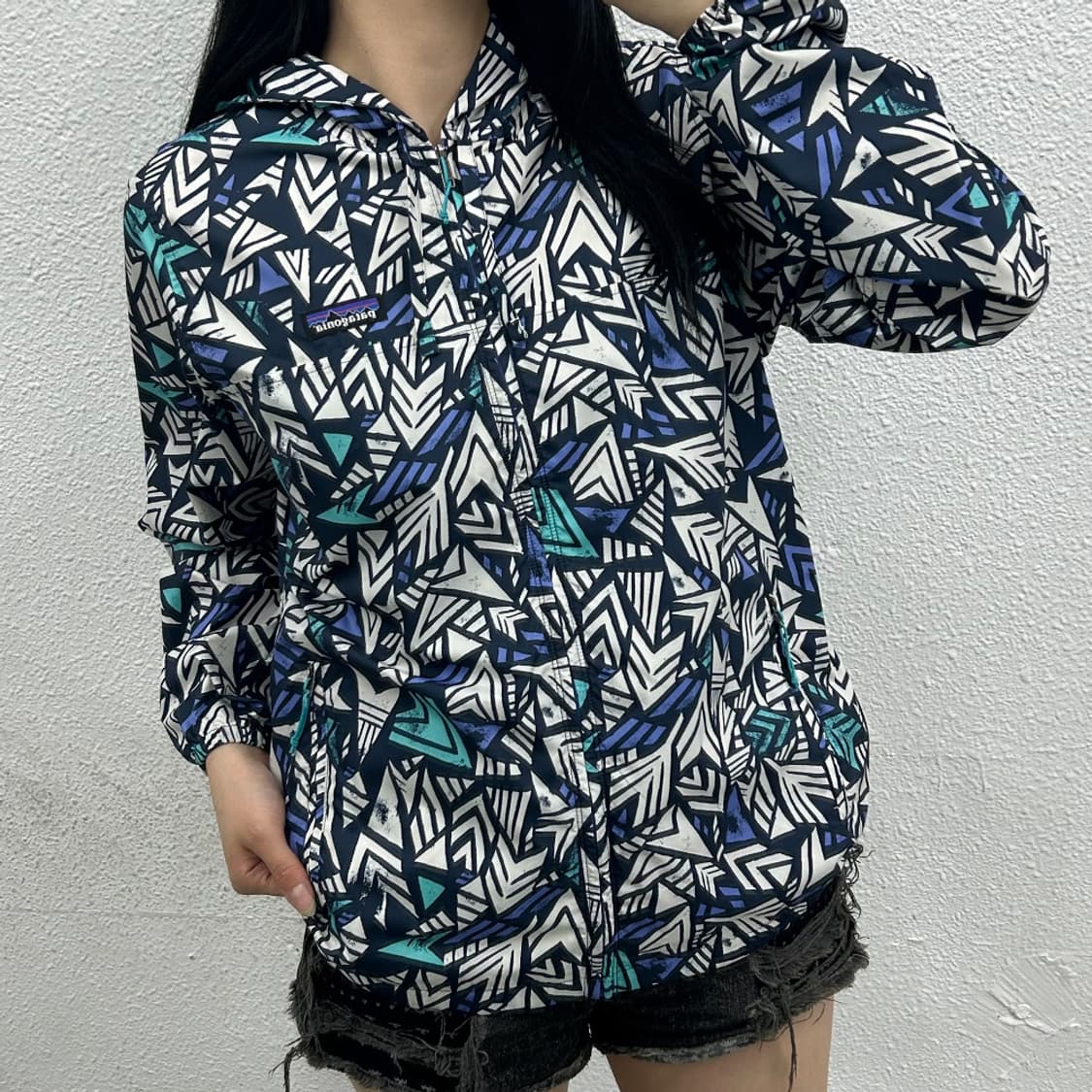 파타고니아 만다라 패턴 바람막이 S 상품이미지1