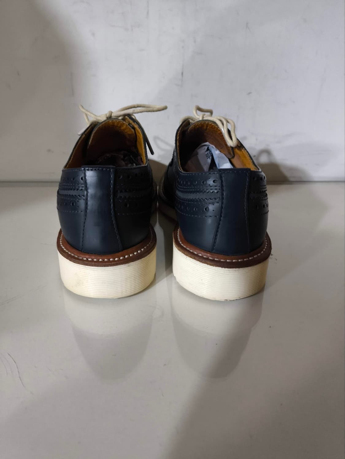 uk5 240mm 닥터마틴 알프레드 윙팁 네이비 상품이미지8