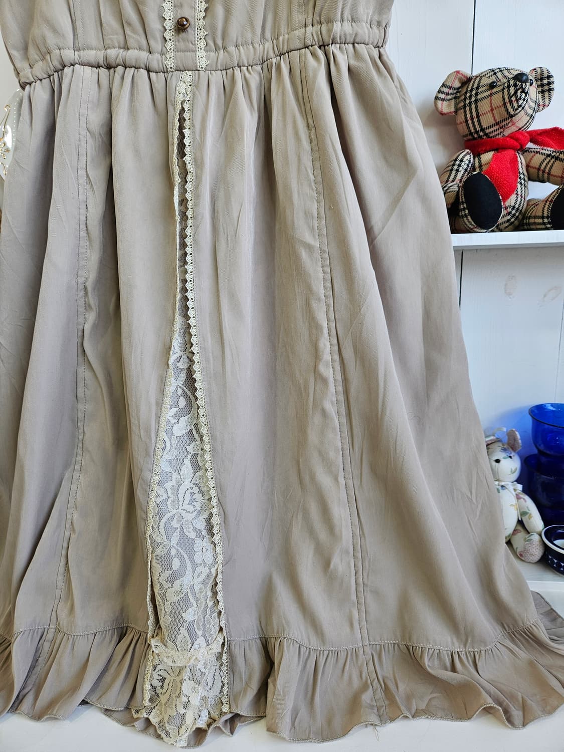 엑시즈팜 리본 레이스 원피스 상품이미지4