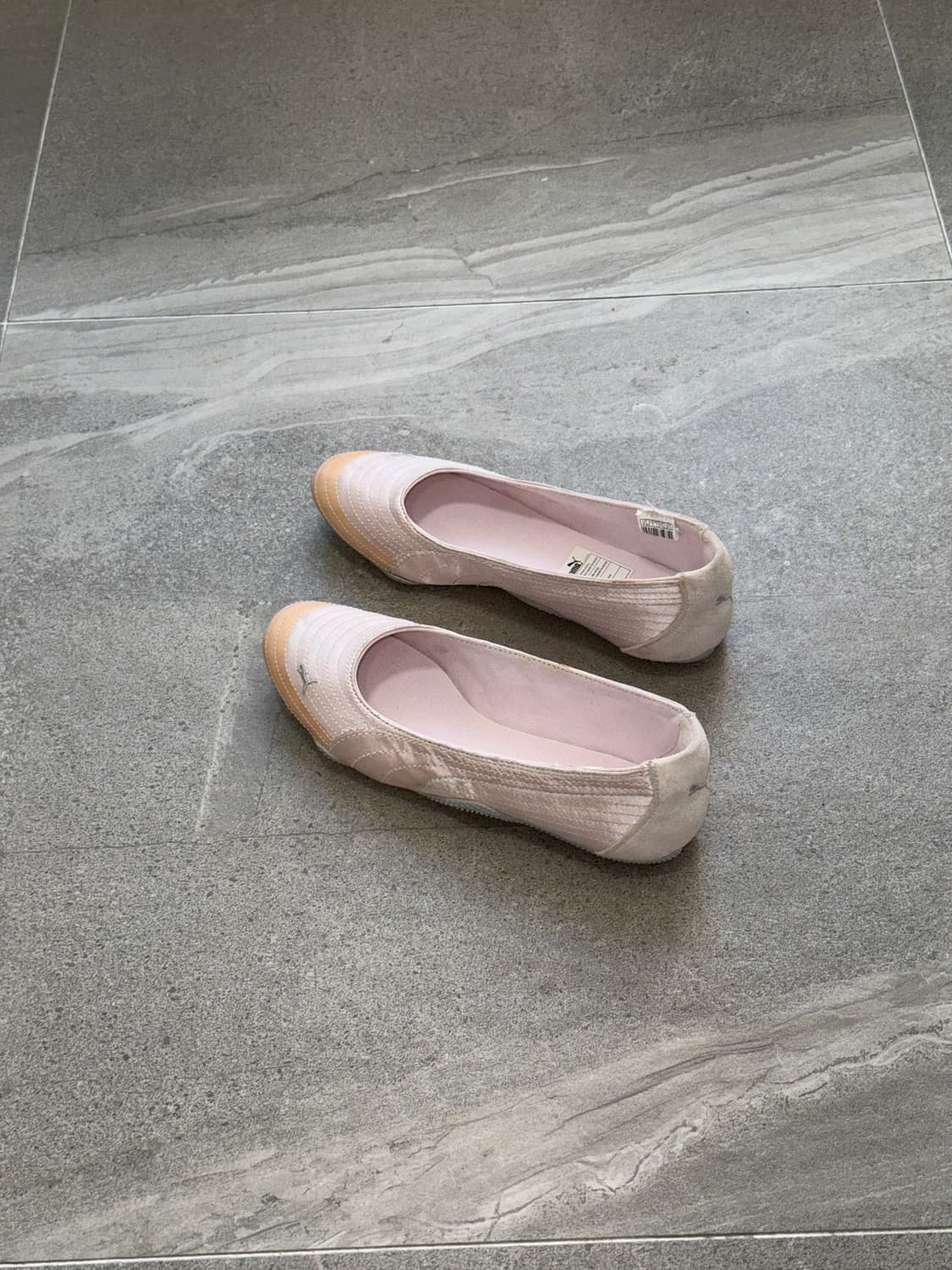 PUMA baby pink ballerina flat shoes 🩰 상품이미지3