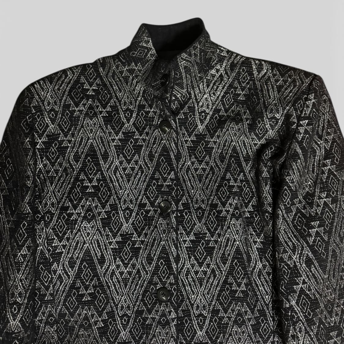 ~90‘s Hiroko Koshino Jacquard Jacket 상품이미지2