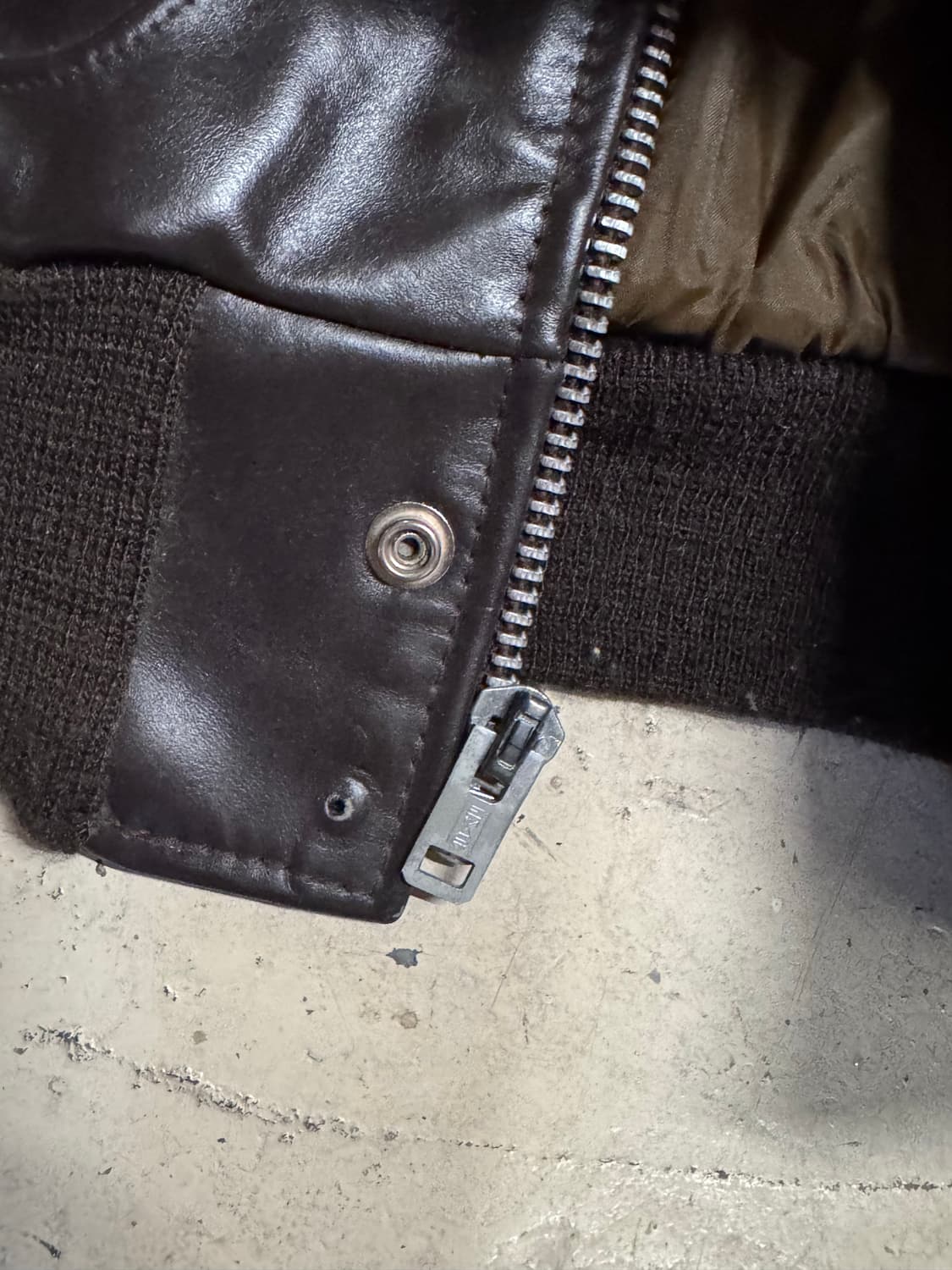 Gino Leathers A-2 가죽 자켓 상품이미지9