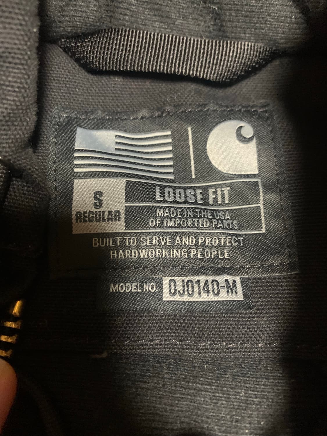 칼하트 덕액티브 자켓 후드집업 S 상품이미지2