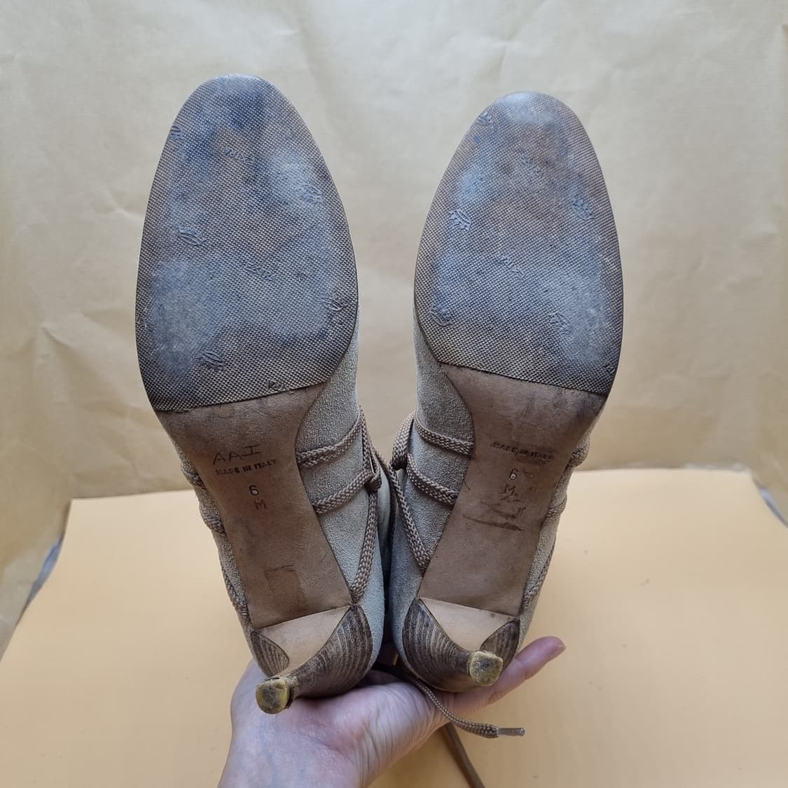 마이클코어스 스웨이드 롱부츠230 굽8.5 상품이미지3