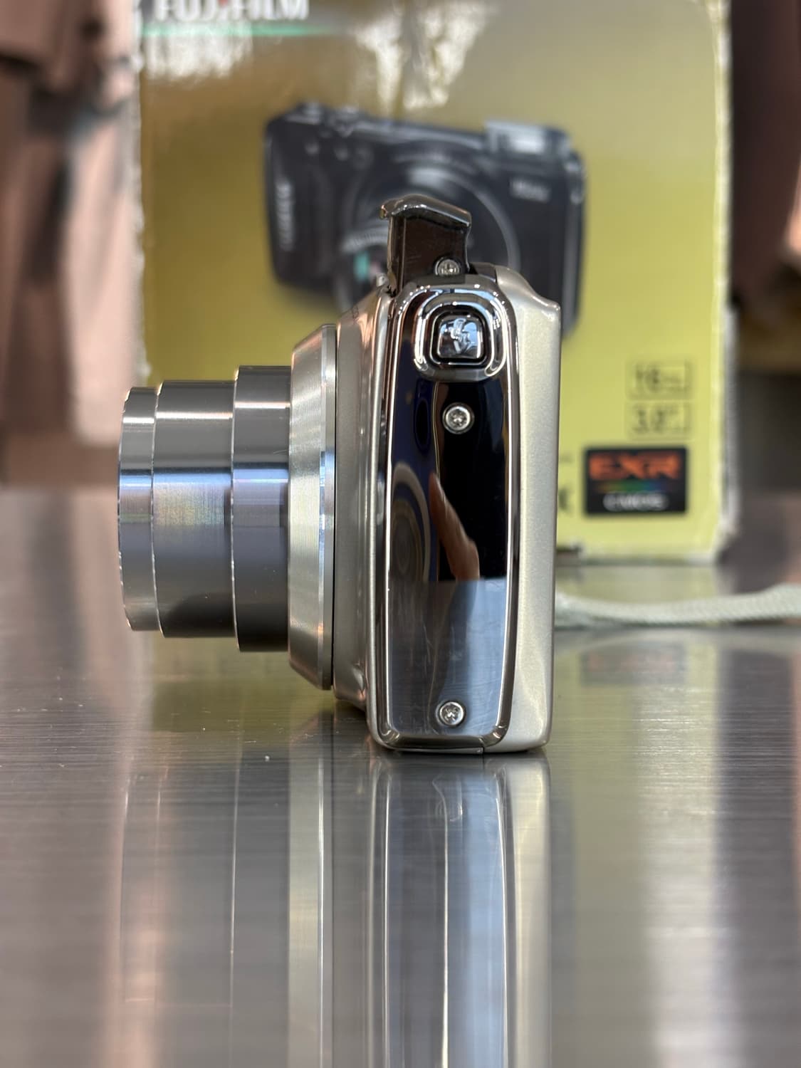 한글/날짜표시/박스)후지필름 파인픽스 f660exr 골드 빈티지디카 상품이미지5