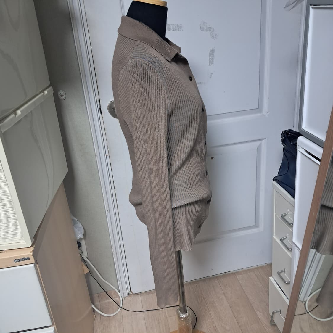 Rag & Bone 랙앤본 골지 니트 가디건 XL 약66~77 상품이미지4