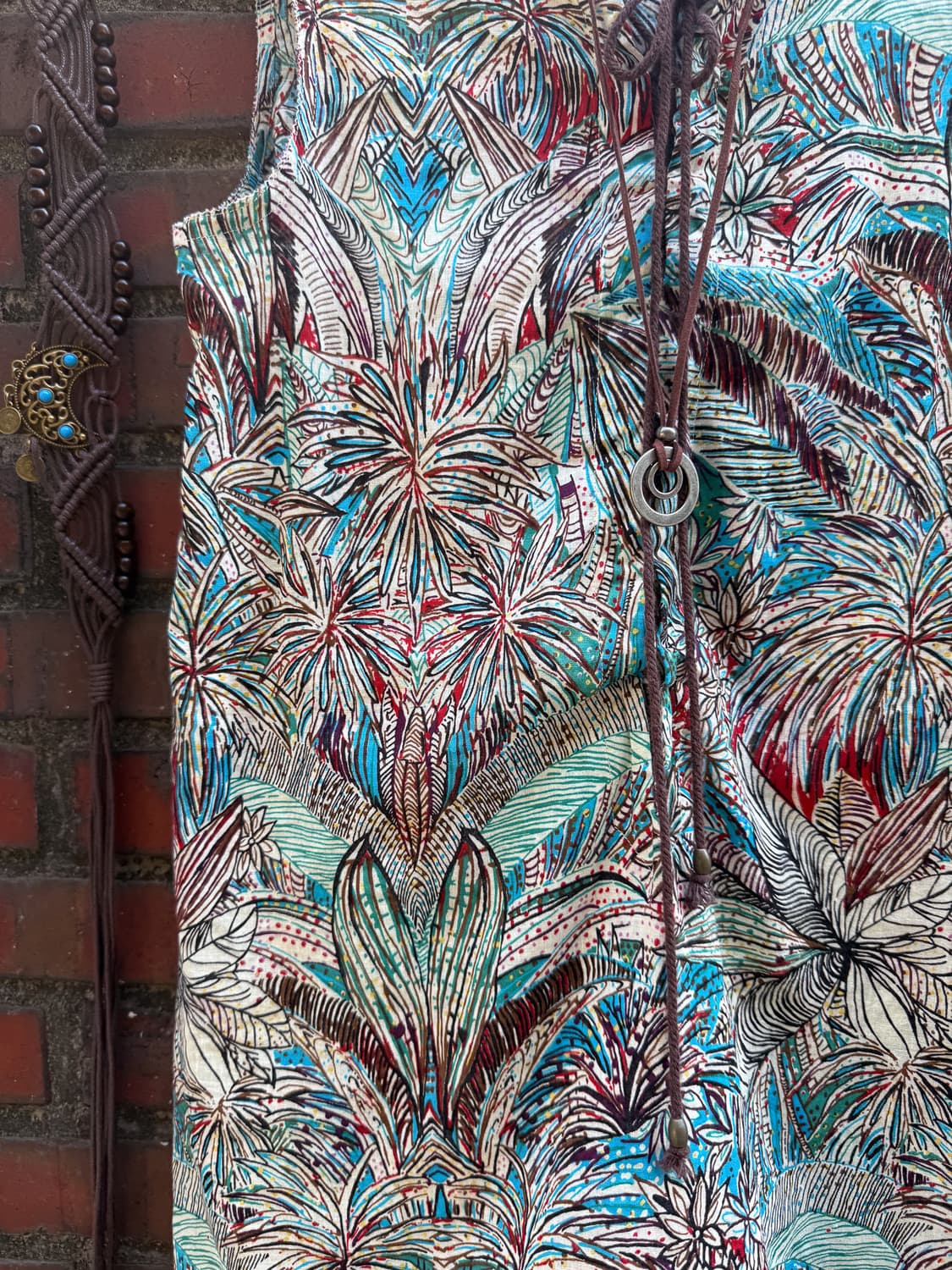 Hawaiian Lace-Up Sleeveless 0088 상품이미지5