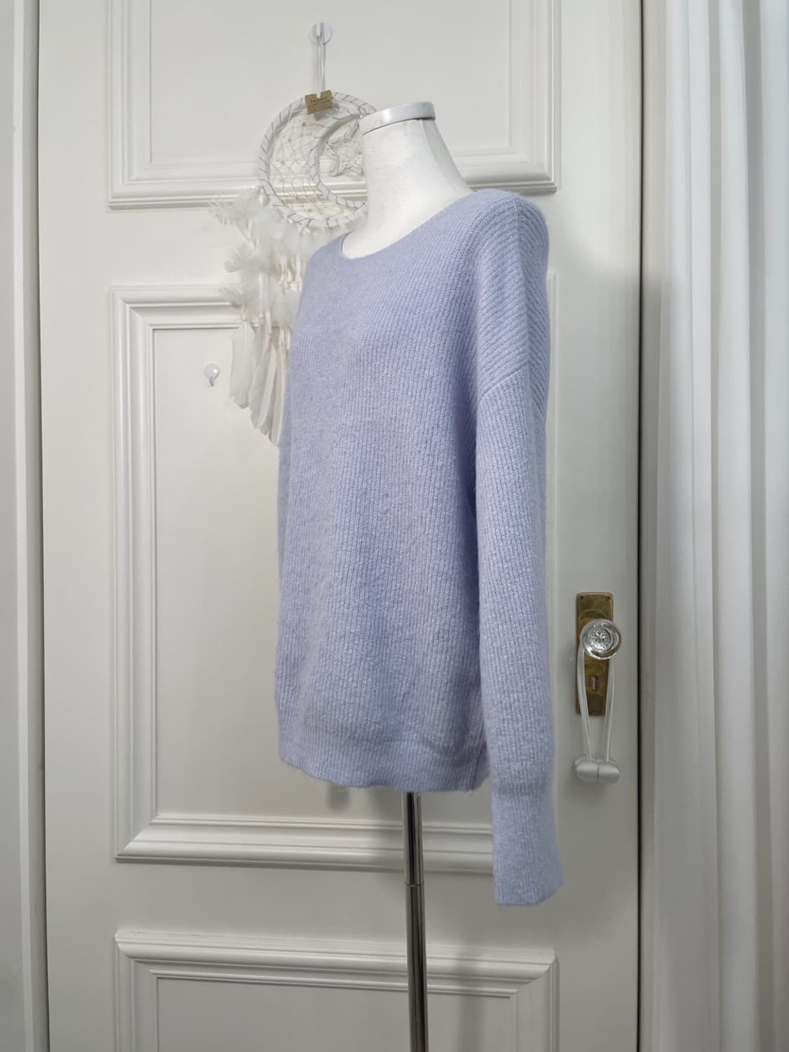 blueberry basic loose sweater(size-M) 상품이미지2