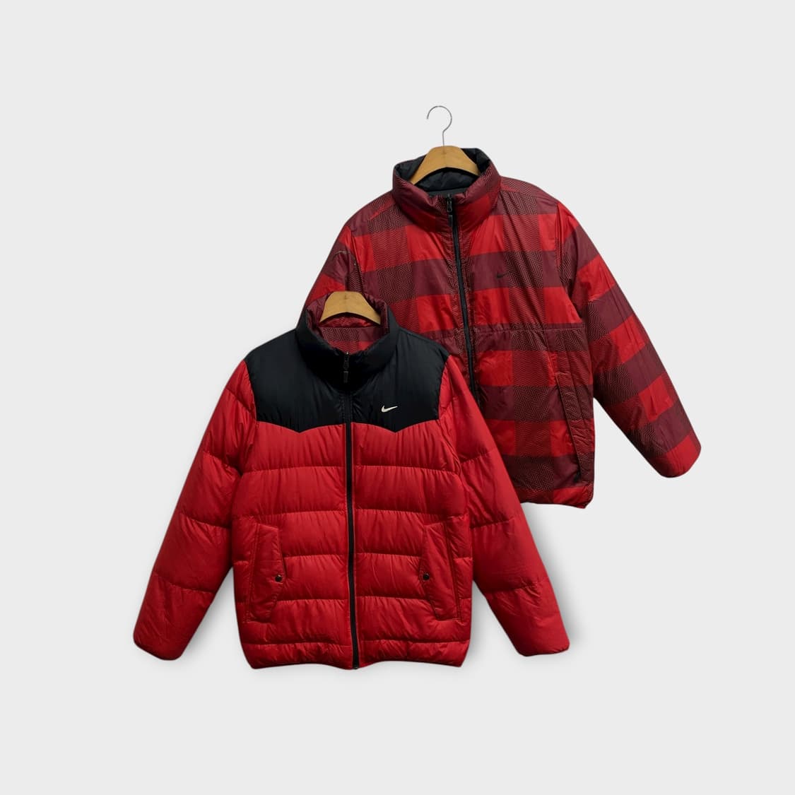 나이키 NIKE 리버시블 배색 덕다운 패딩 90  상품이미지1