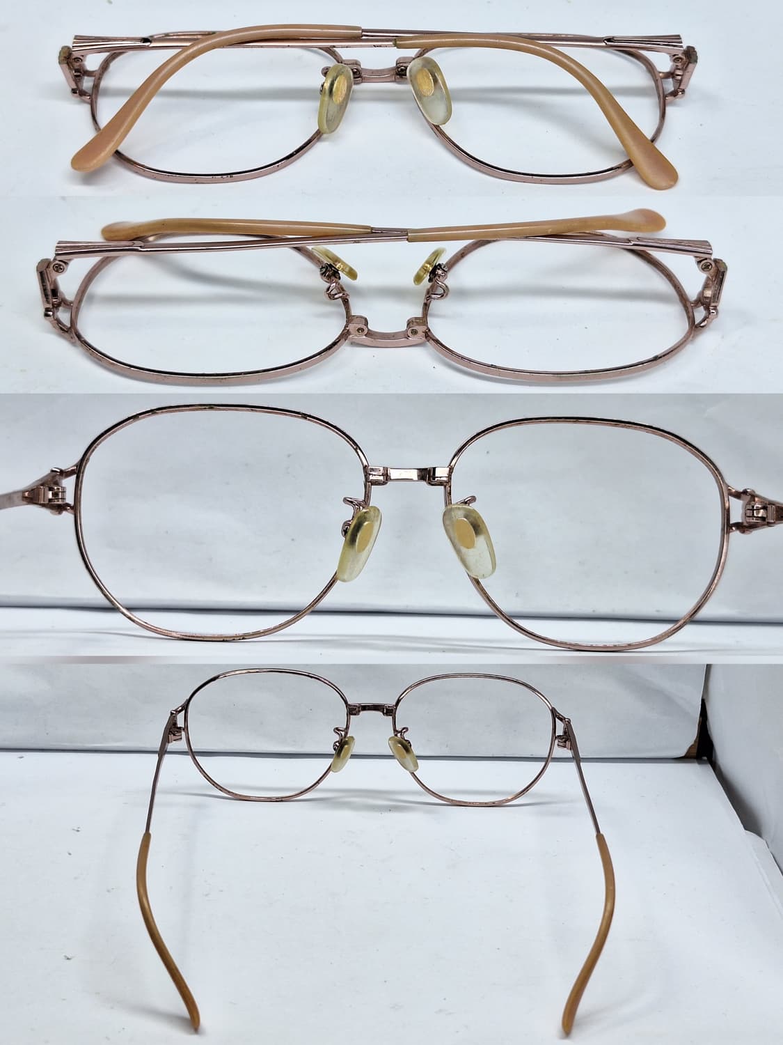 일본 사바에 하우스 브랜드/MIYAMAE 미야마에 로즈골드 여성용 안경테 상품이미지6