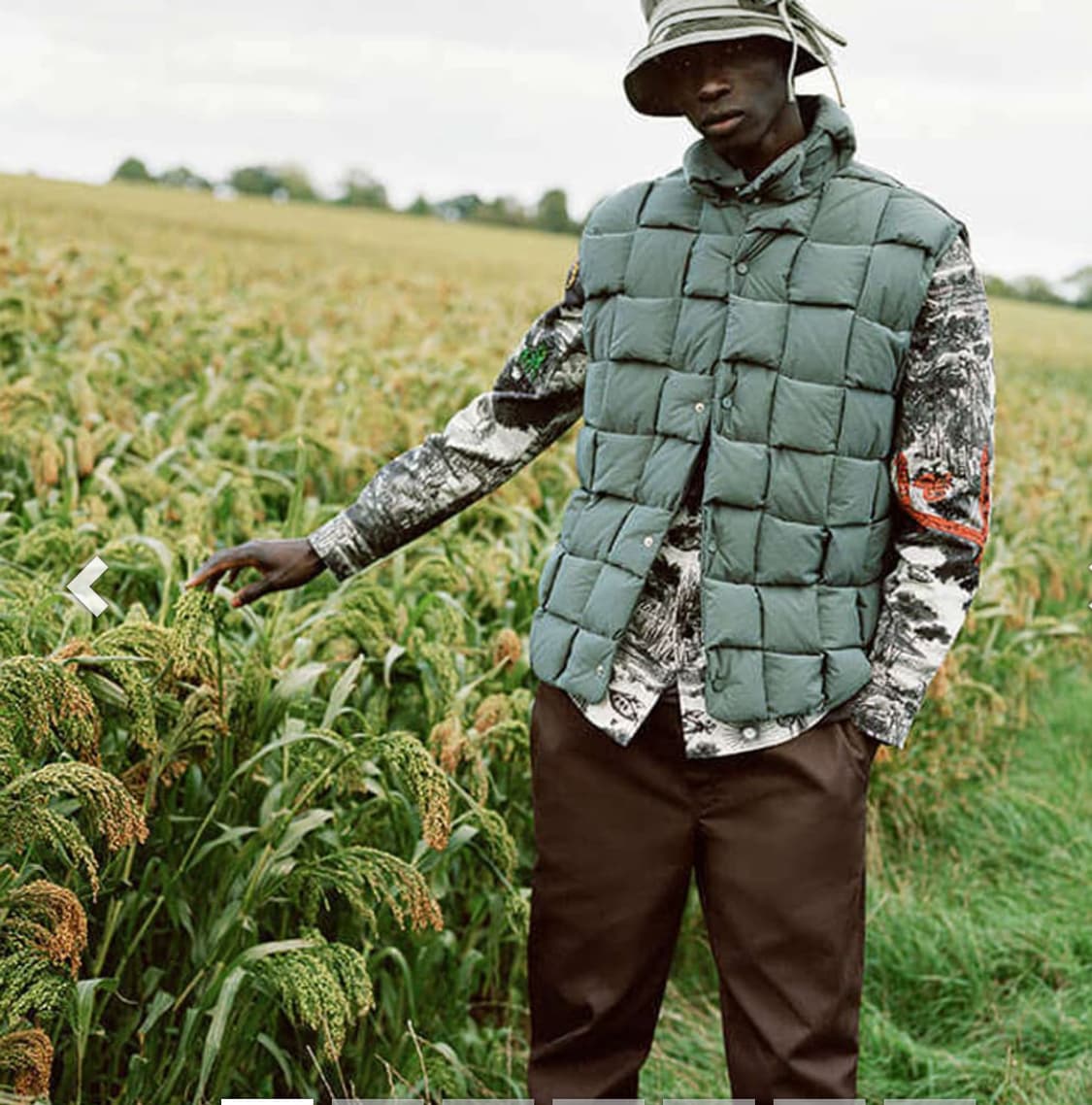 보테가베네타 인트레치아토 테크 나일론 구스다운 패딩 베스트 상품이미지9