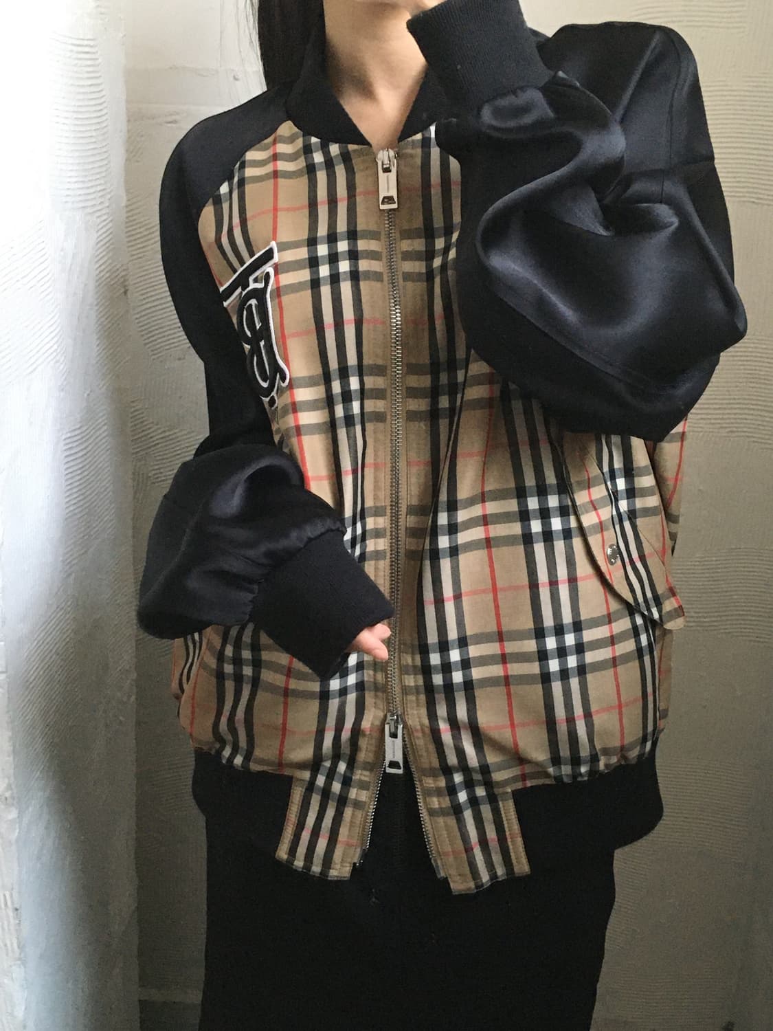 Burberry 버버리 TB 모노그램 노바체크 자켓 상품이미지2