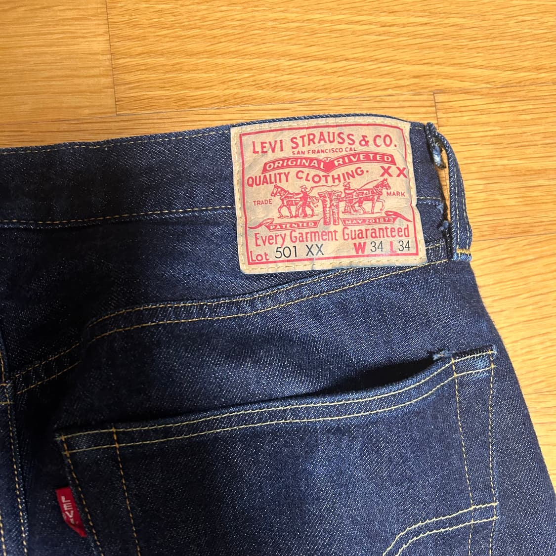 Lvc 55501 34/34  1회 소킹 32사이즈감 상품이미지1