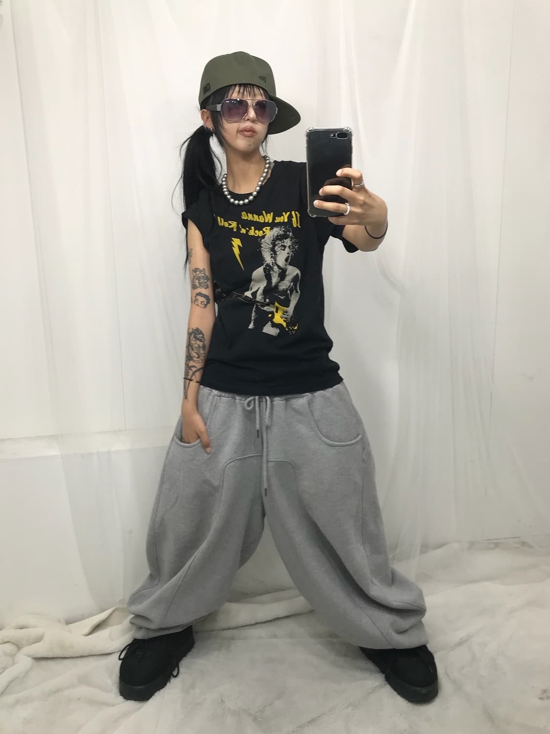 🎸 히스테릭글래머 X ACDC 콜라보 반팔 티셔츠 🎸 상품이미지5