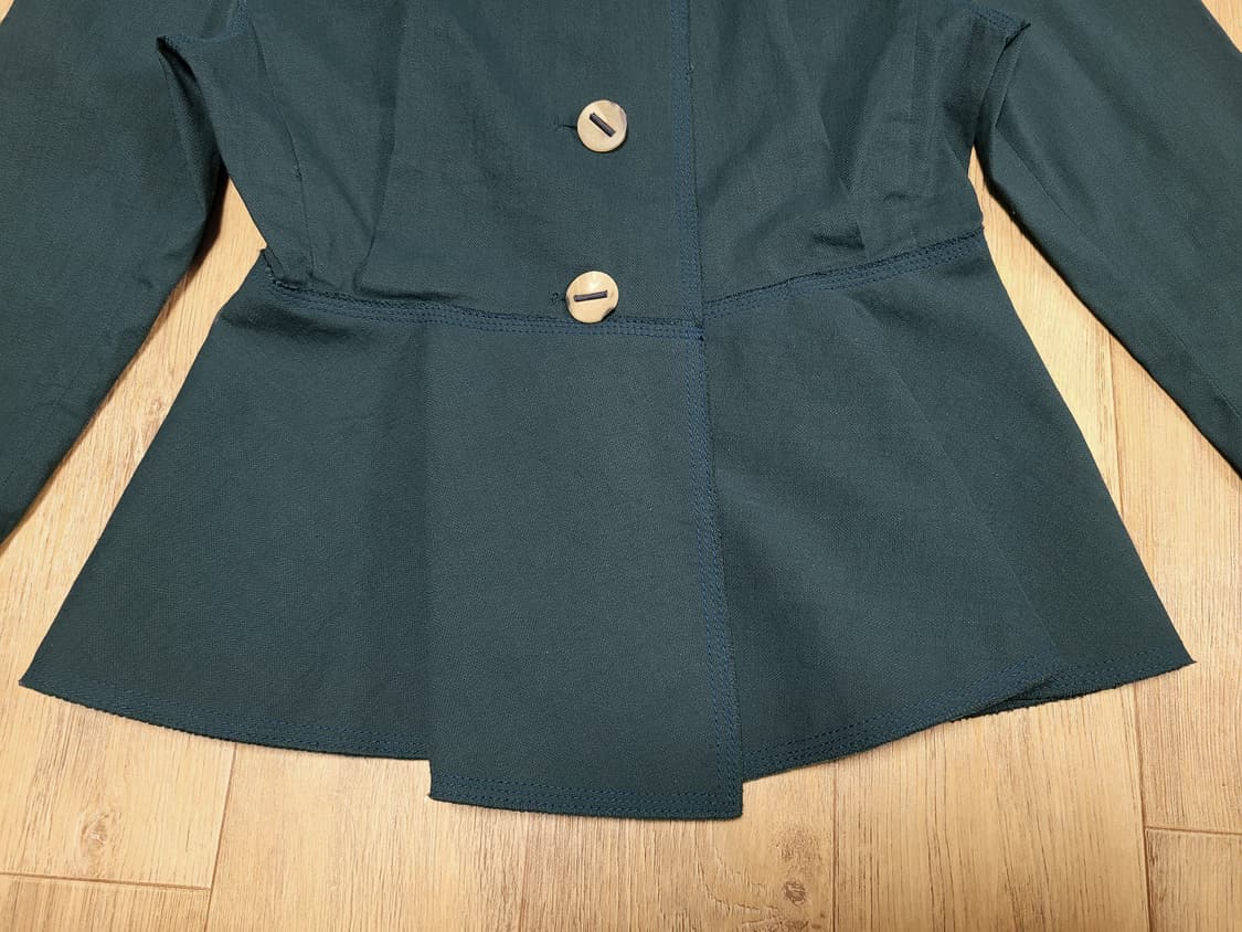 랑방컬렉션(LANVIN) 린넨 블렌드 페플럼자켓 55 상품이미지8