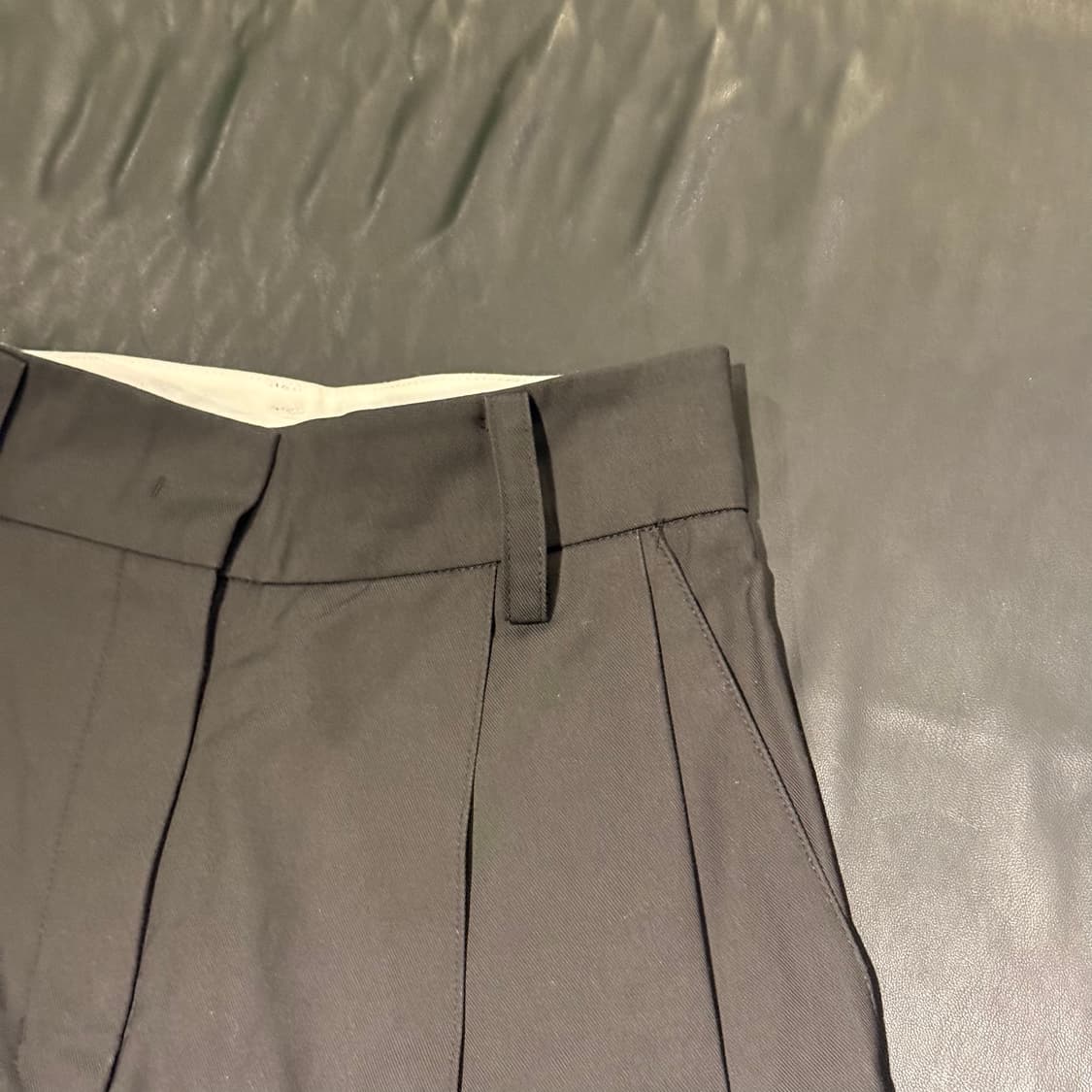 렉토 20FW 하이웨스트 와이드 팬츠 상품이미지3