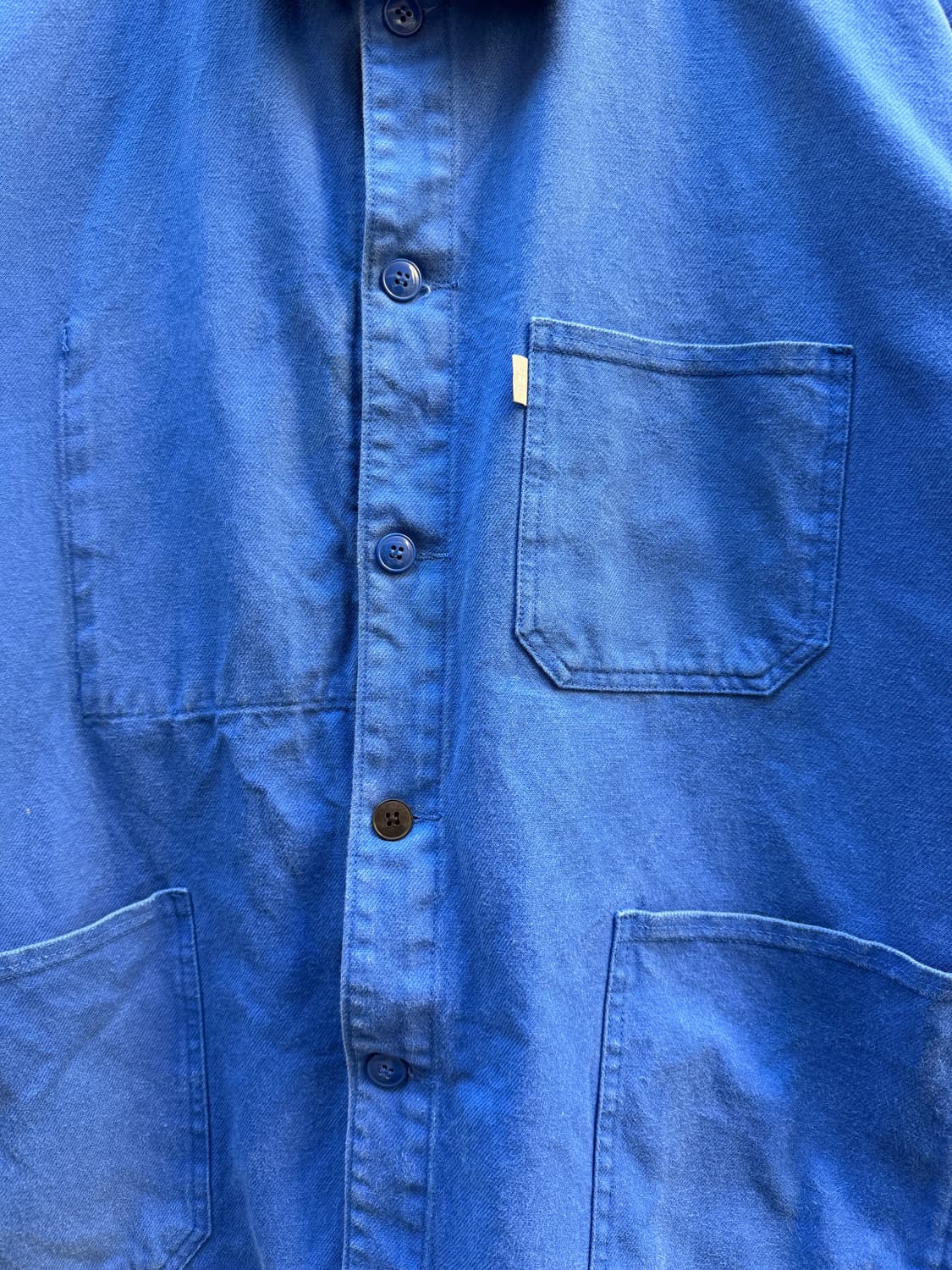 OLD WASHED BLUE BIG SIZE LMA 프렌치워크자켓 상품이미지6