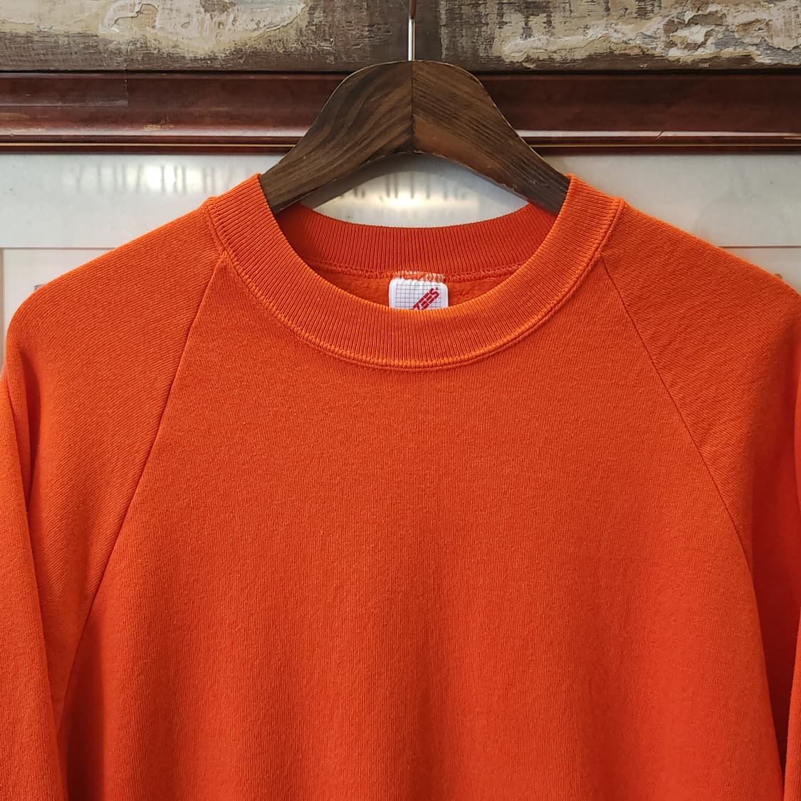90s 져지스 빈티지 스웻셔츠 플레인 스웻셔츠 오렌지 xl 상품이미지3