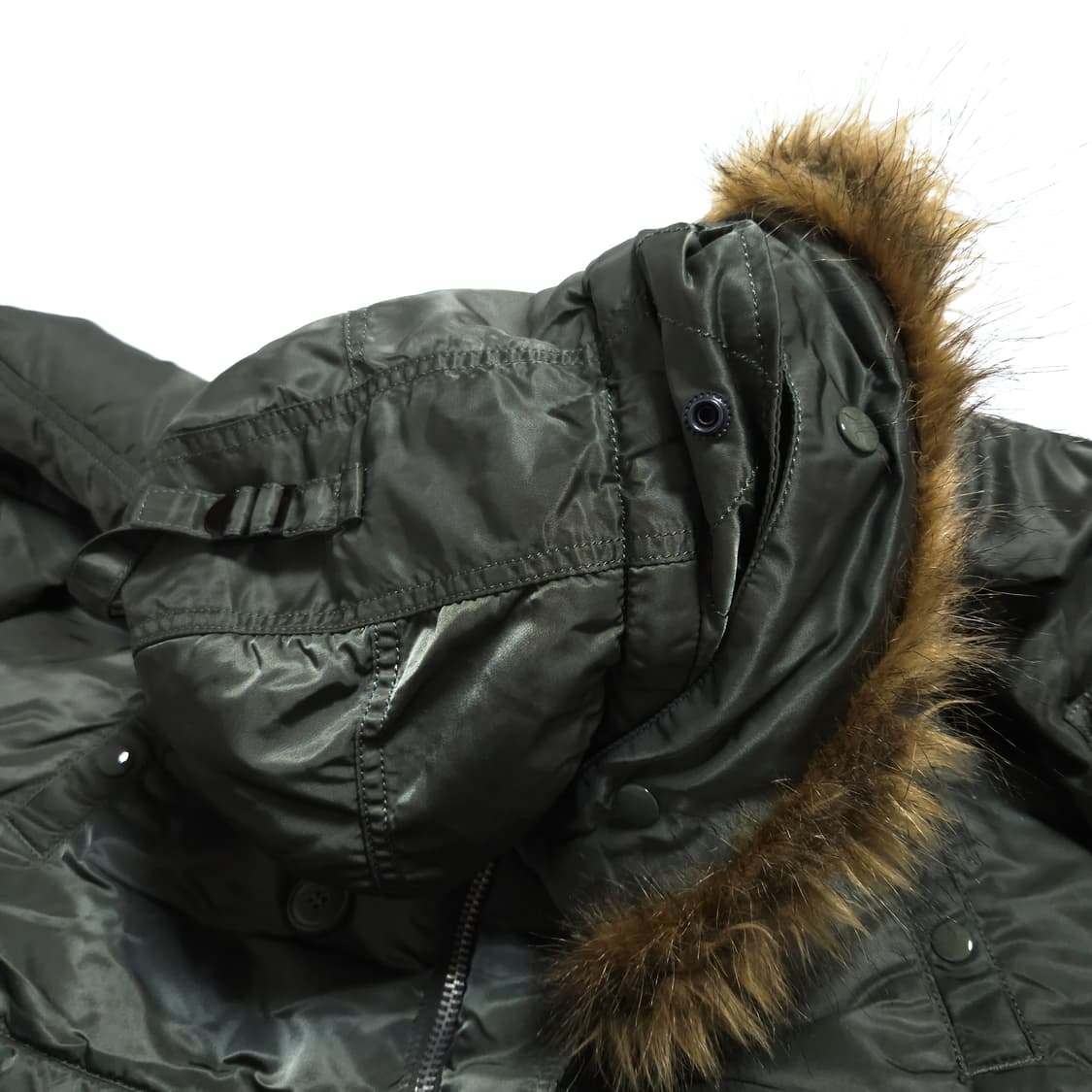 알파인더스트리 N-3B 야상 파카 세이지그린 상품이미지5