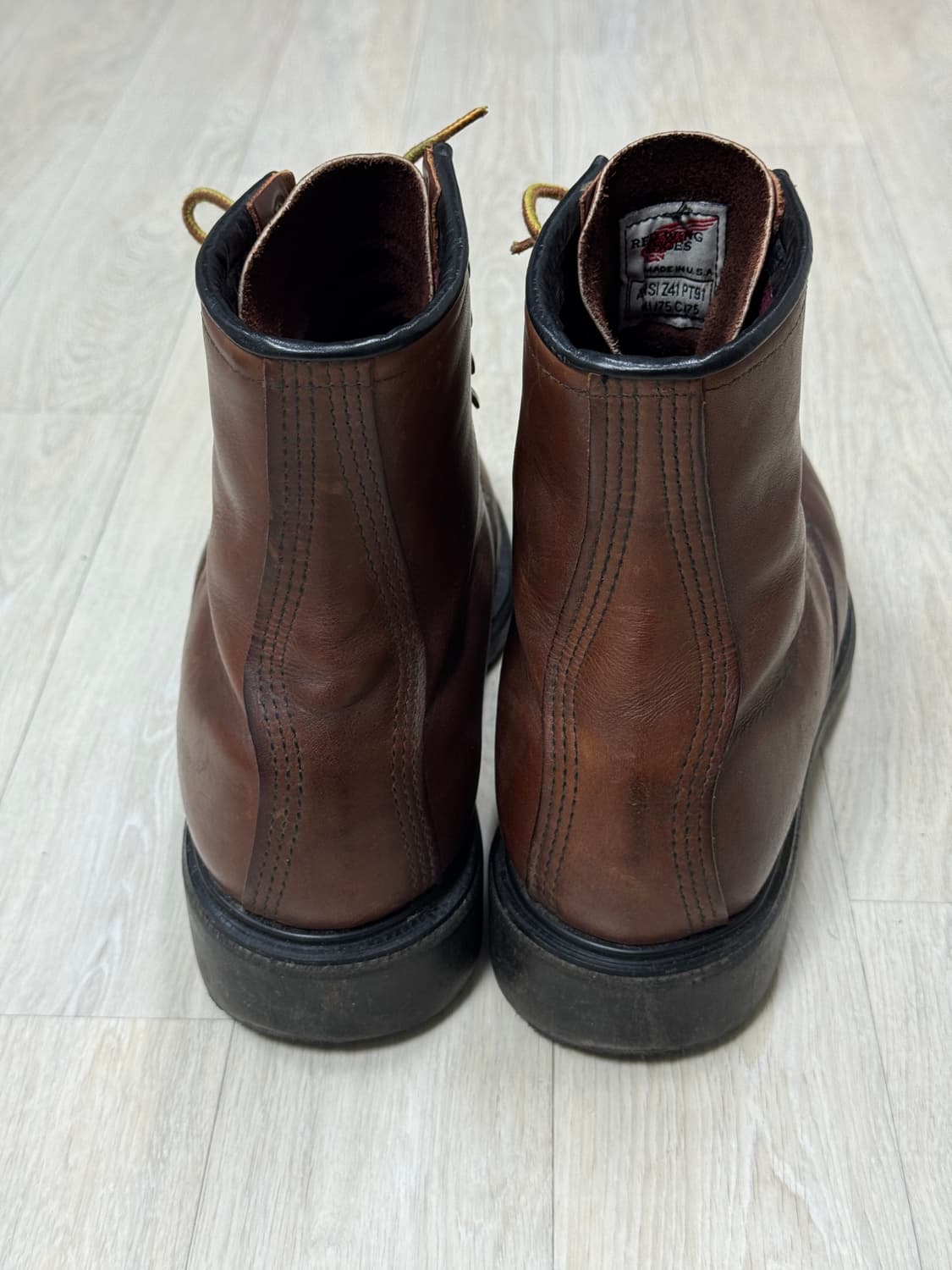 [265] 빈티지 레드윙 스틸토 PT91 로거 부츠 8인치  상품이미지3