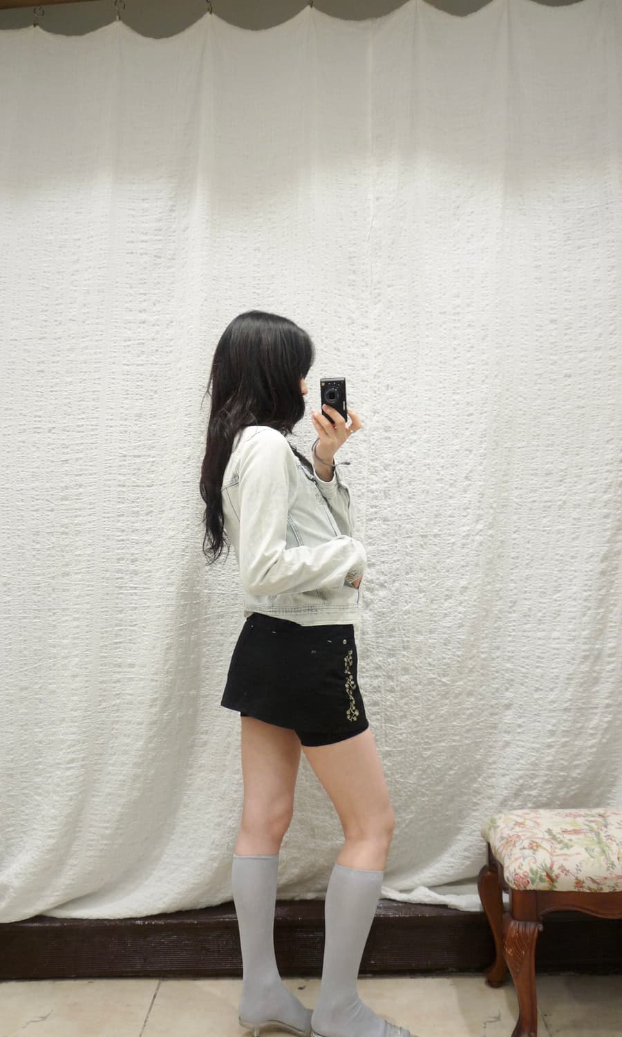 midnight stitch miniskirt 상품이미지6