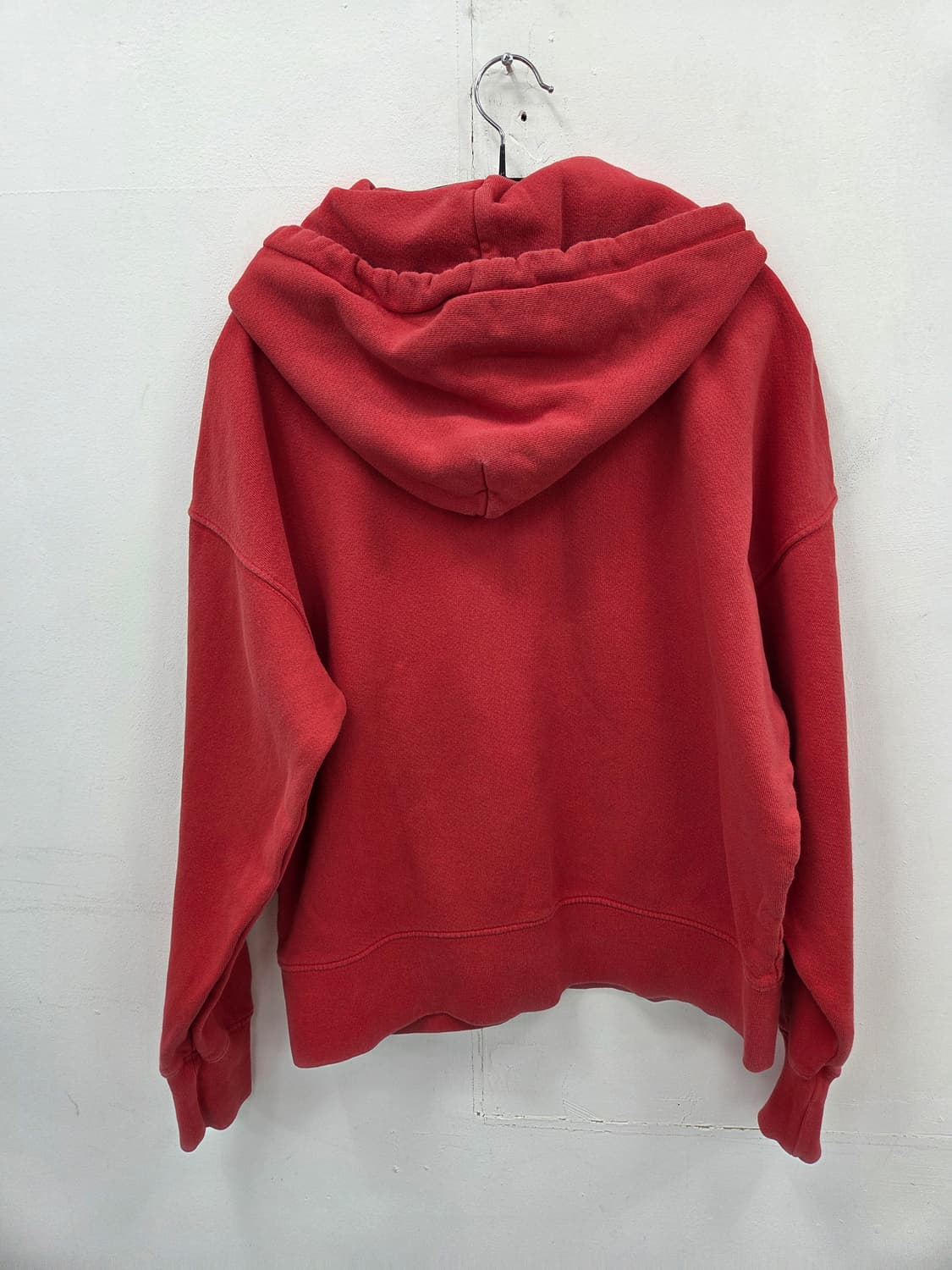 S RE/DONE HANES 리던 헤인즈 레드 후드 여성후드 상품이미지4