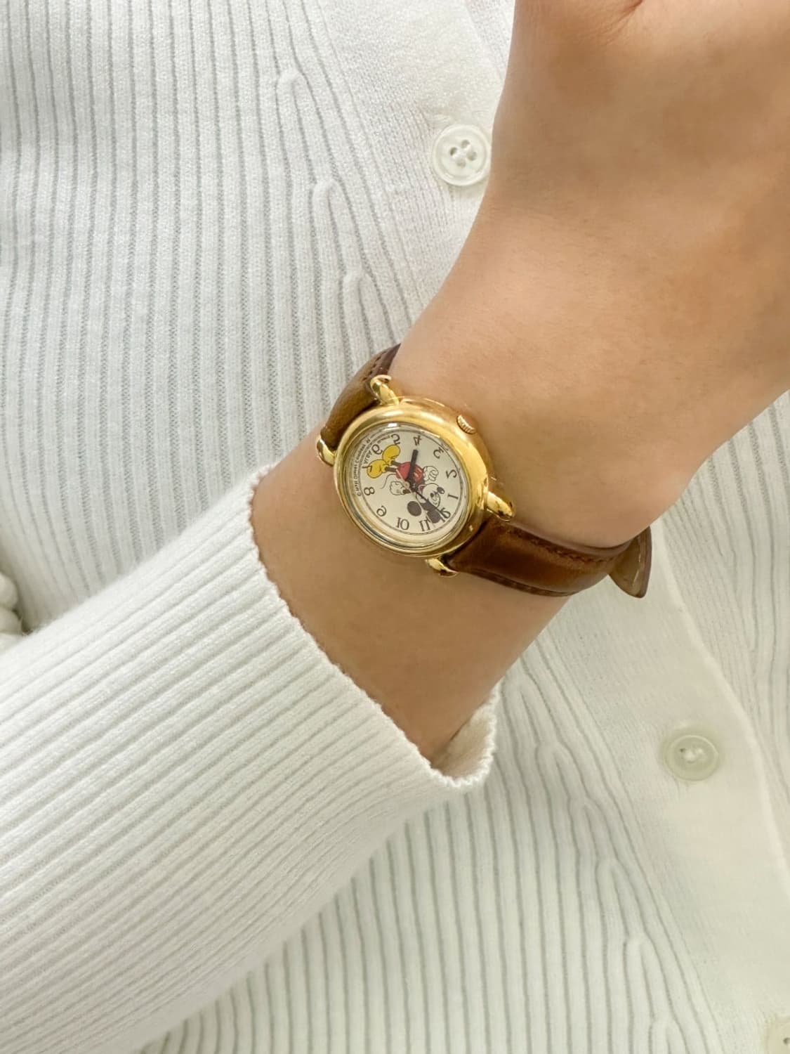 Seiko ALBA / 세이코알바 미키마우스 라운드 쿼츠 시계  상품이미지10