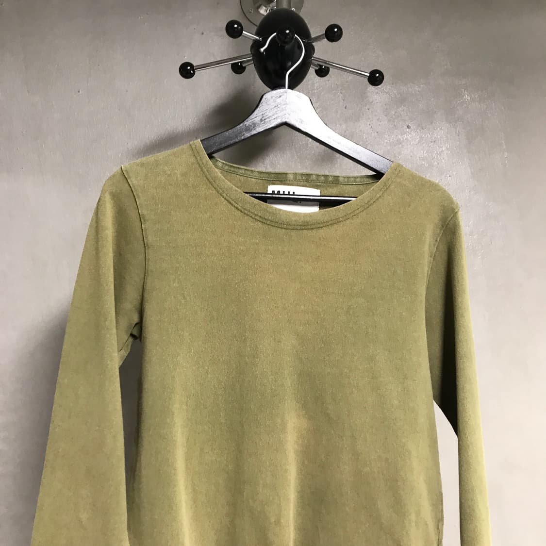 MHL 마가렛호웰 긴팔 티셔츠 카키 S(W) 상품이미지2