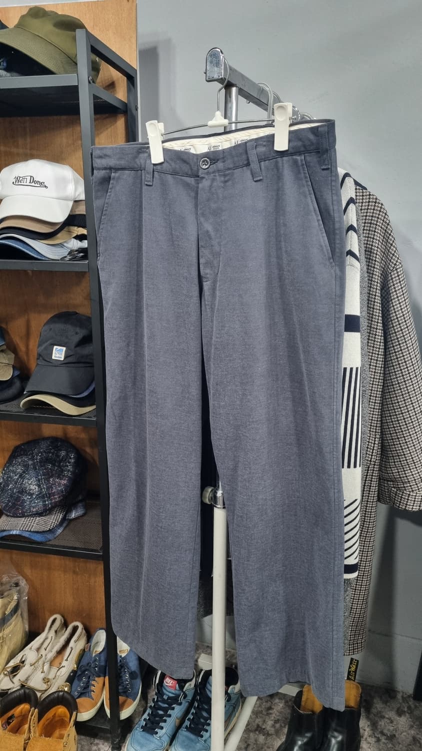 아르마니진 회색 가을겨울 남성용 바지 허리32~33 상태좋아요~ 상품이미지1