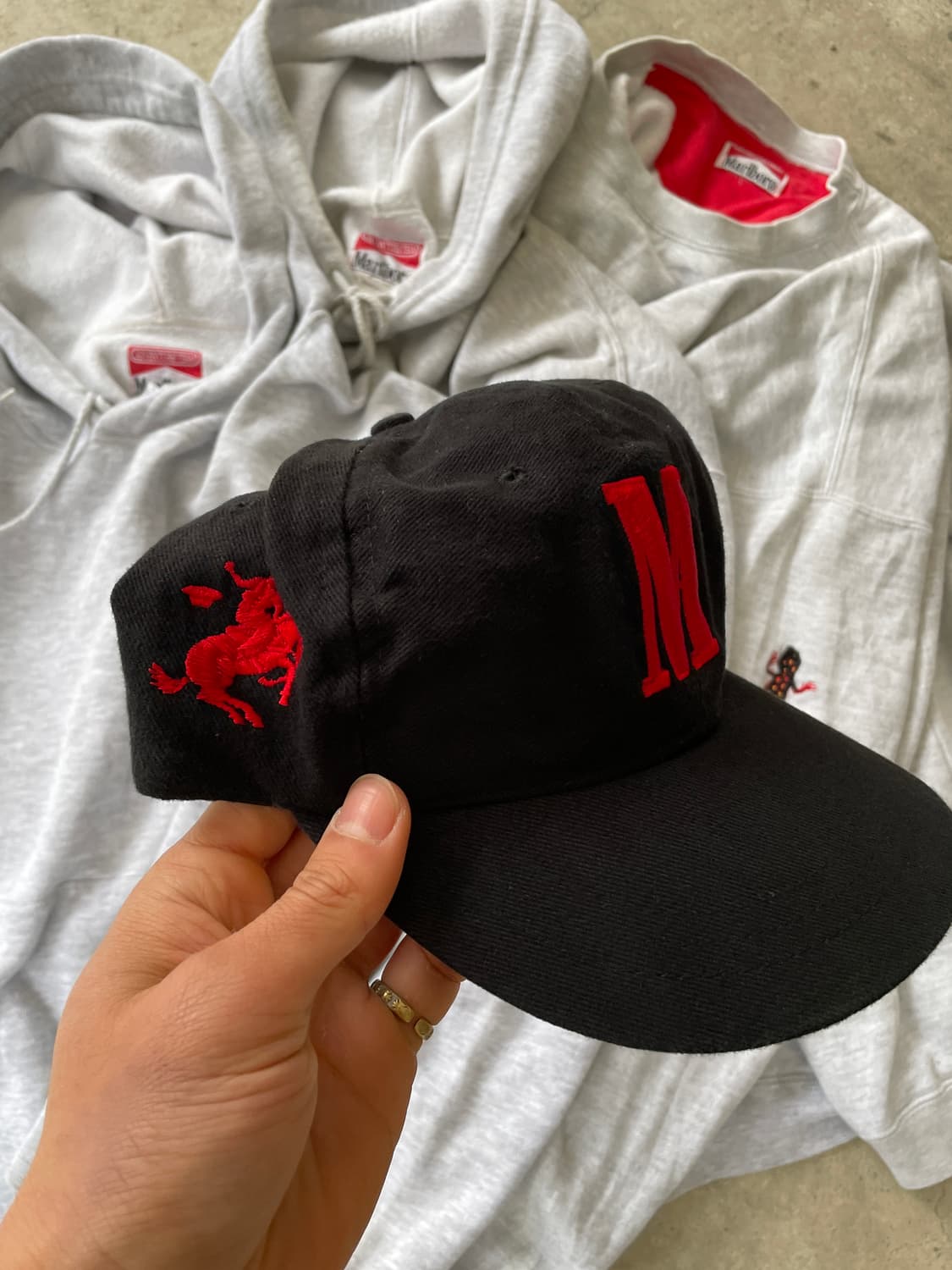 90s Marlboro 6 Panel Promo Cap 상품이미지7